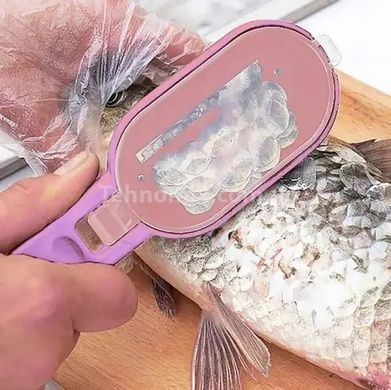 Рыбочистка Killing-fish knife Розовая