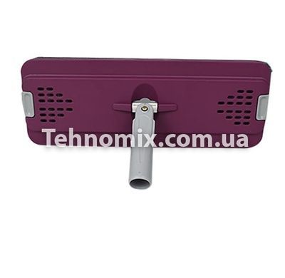 Комплект для уборки ведро и швабра с отжимом EasyMop 10л Фиолетово-серый