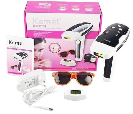 Лазерний фотоепілятор Kemei RM-6812
