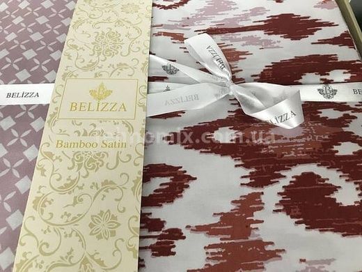 Постільна білизна Belizza Kirlow kiremit Сатин Бавовна Євро розмір