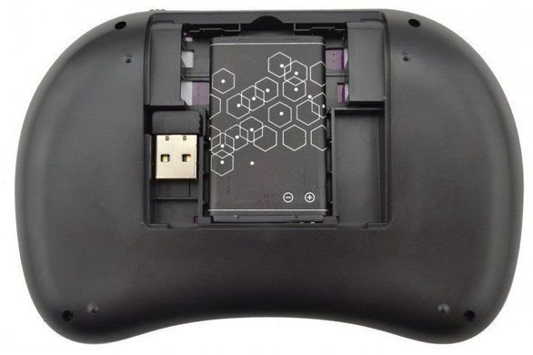 Беспроводная клавиатура с тачпадом wireless MWK08 (I8) черная