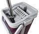 Комплект для уборки ведро и швабра с отжимом EasyMop 10л Фиолетово-серый