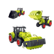 Игрушка Трактор инерционный с большим ковшом Зеленый
