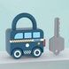 Машинка Замочок з ключем Toy Key 469 Синя