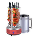 Електрошашличниця вертикальна Domotec BBQ MS-7783 Червона