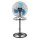 Вентилятор 3в1 напольный, настольный и настенный, 3 скорости Alfarid Fan 18 Stand Fan Черный