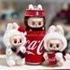 Игрушка-брелок Labubu в банке Coca-Cola Коричневый персонаж ЛАБУБУ с ушками