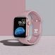 Часы наручные с функцией звонков и смс Smart watch X22 Pro Розовые