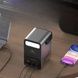 Power Bank з LED-дисплеєм, 7*Type-C/USB, вбудований ліхтарик 22.5W 60000 мАг KONFULON Чорний