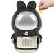 Скарбничка сейф електронна із замком Space Rabbit Piggy Чорна