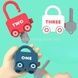 Машинка Замочок з ключем Toy Key 469 Синя
