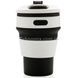 Силиконовый стакан складной Silicon Magic Cup Черный