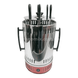 Електрошашличниця вертикальна Domotec BBQ MS-7783 Червона