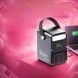 Power Bank з LED-дисплеєм, 7*Type-C/USB, вбудований ліхтарик 22.5W 60000 мАг KONFULON Чорний