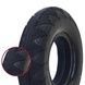 Шина змінна на колесо для самокату 200x50 EL-wheel Чорна