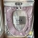 Чехол-сидение на унитаз с вышивкой Puppy Toilet seat cover AND 01 Р Розовый