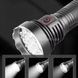 Фонарь ручной аккумуляторный с индикатором заряда 1x18650 W5201-1-19 ULTRA BRIGHT LED Черный