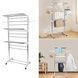 Сушарка для білизни Garment rack with wheels № K12-120 Біла