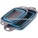 Друшляк силіконовий складаний 2в1 Collapsible filter baskets квадратний Блакитний