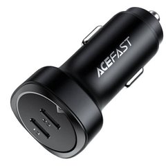Зарядное устройство для ACEFAST B2 72W dual USB-C metal car charger