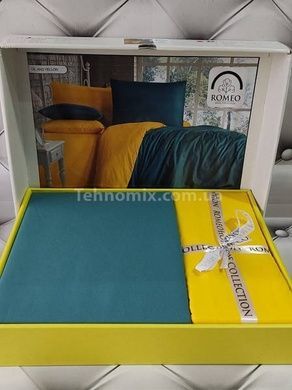Постільна білизна Romeo Ran.OIL AND YELLOW Ранфорс Бавовна Євро розмір