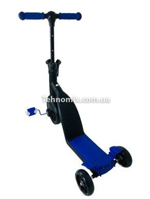 Cамокат-велобег-велосипед 3 в 1 Children Car Scooter Синий