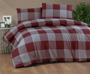 Постільна білизна Cotton collection 41893 Фланель Бавовна Євро розмір