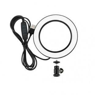 Кільцева LED лампа USB 16cm для селфи RING LIGHT