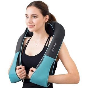 Масажер для спини електричний фізіотерапевтичний Massage Shawl Чорний