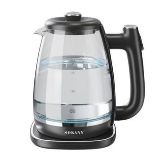 Электрочайник стеклянный 1,8л 1800Вт Sokany SK-09034