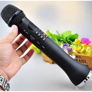 Микрофон беспроводной для караоке L598 Черный