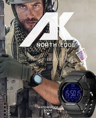 Часы мужские тактические North Edge Combo 10BAR в фирм. коробочке