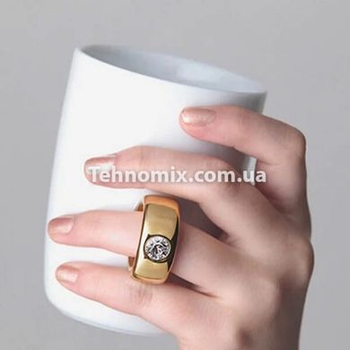 Чашка с кольцом в подарочной коробке Цвет в ассортименте