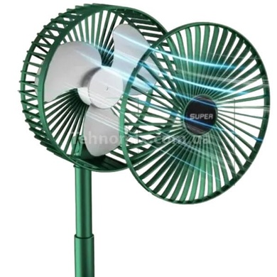 Вентилятор міні акумуляторний Folding Fan Зелений