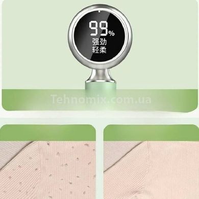 Машинка для видалення катишок з індикатором заряду Lint Remover Зелена