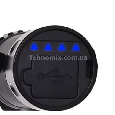 Фонарь аккумуляторный с индикатором заряда A05- 3XPG Зеленый