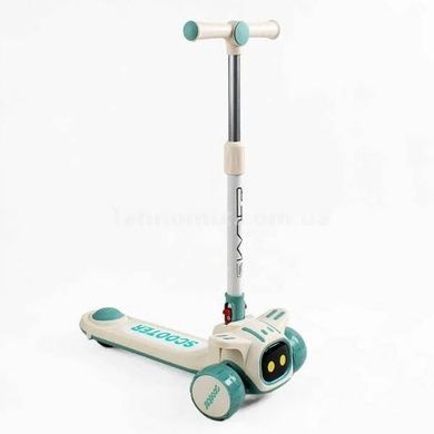 Самокат триколісний Skyper RD-1599 Білий з блакитним