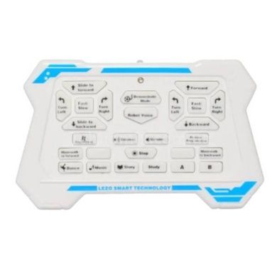 Робот інтерактивний з пультом керування Lezo Toys 99888-3 Білий із синім
