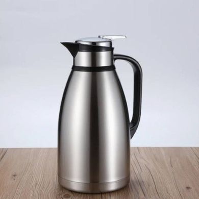 Термос-глечик сталевий на 3л STEEL SSM-A300 Срібло