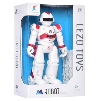 Робот інтерактивний з пультом керування Lezo Toys 99888-3 Білий із синім