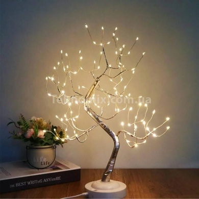 Настільний світильник Дерево Бонсай h20in N1 Bonsai led tree light Теплий білий