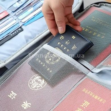 Сумка-органайзер для документів із кодовим замком Чорна