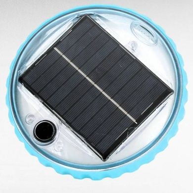 Підсвічування для басейну із сонячним пальом Intex 28695 Біле з блакитним