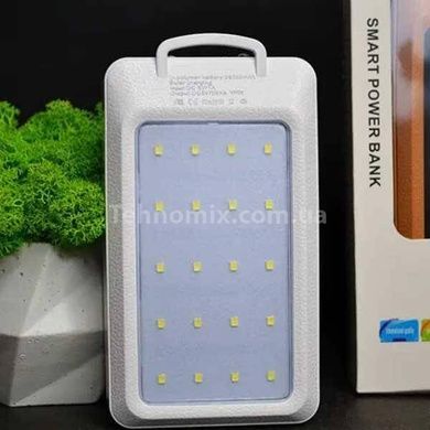 Power bank 50000mAh із сонячною панеллю Viaking N2 Білий