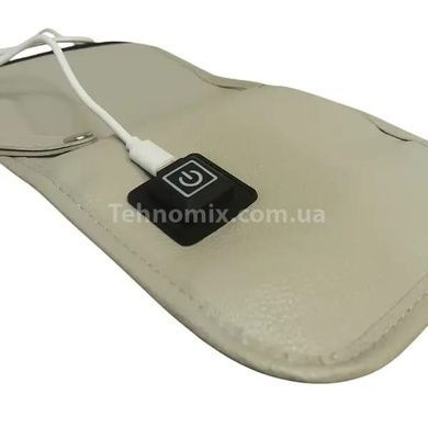 Підігрівач для дитячих пляшечок від USB з індикаторами температури Сірий