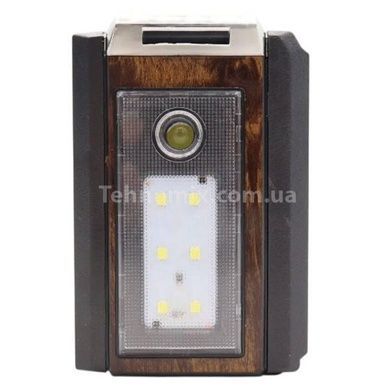Радиоприемник переносной аккумуляторный GOLON RX382 LED Коричневый