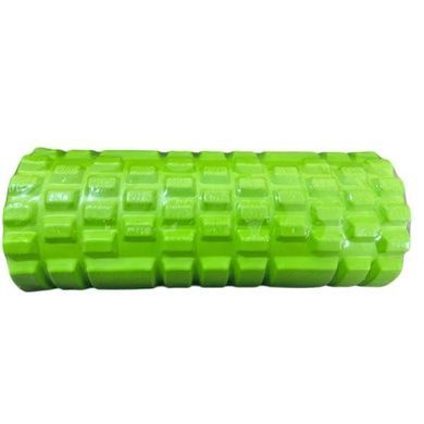 Ролик для йоги масажний (спина та ноги) OSPORT 14*33см Зелений