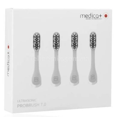Насадки для звуковой зубной щетки Medica+ ProBrush 7.0 Compact (4шт)