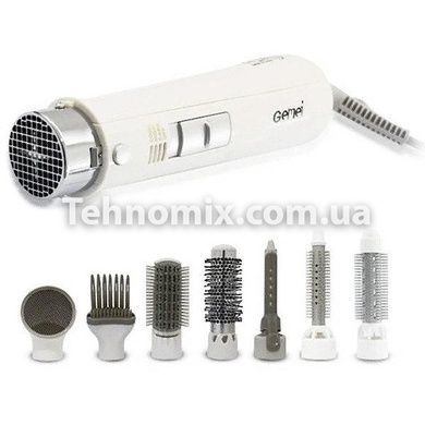 Стайлер для волосся 8 в 1 Gemei GM 4832 - фен щітка