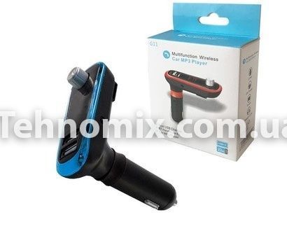 Автомобільний FM-модулятор трансмітер з Bluetooth MP3 player G11BT